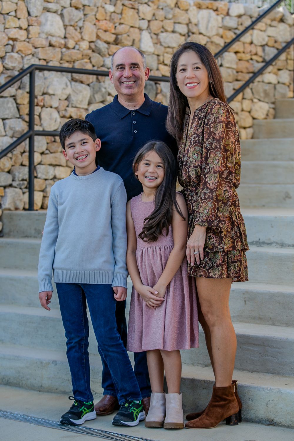 Dr. Sohn with her family